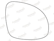 Summit Heated Base Plate With Standard Mirror Glass fits VW Tiguan/Sharan RHS Summit - Dynamic Drive