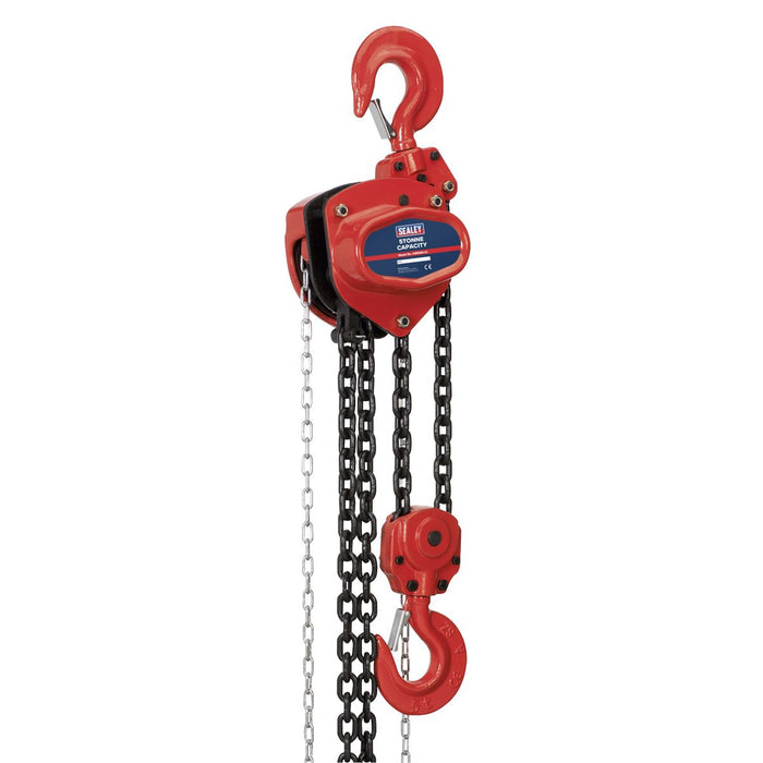 Sealey Chain Block 5 Tonne 3m CB5000 Sealey - Dynamic Drive