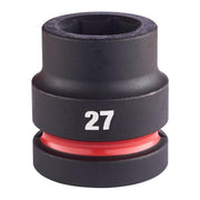 Milwaukee 27Mm 1 Impact Socket Std-1Pc New 4932480408 Milwaukee - Dynamic Drive