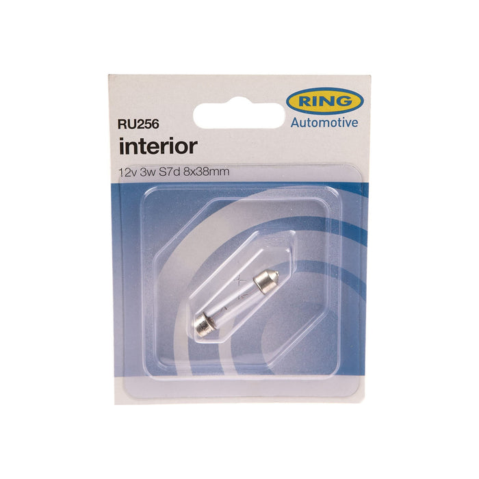 Ring Automotive RU256 12V 3W Slim 8 X 38 S7D Festoon Ring Automotive  - Dynamic Drive