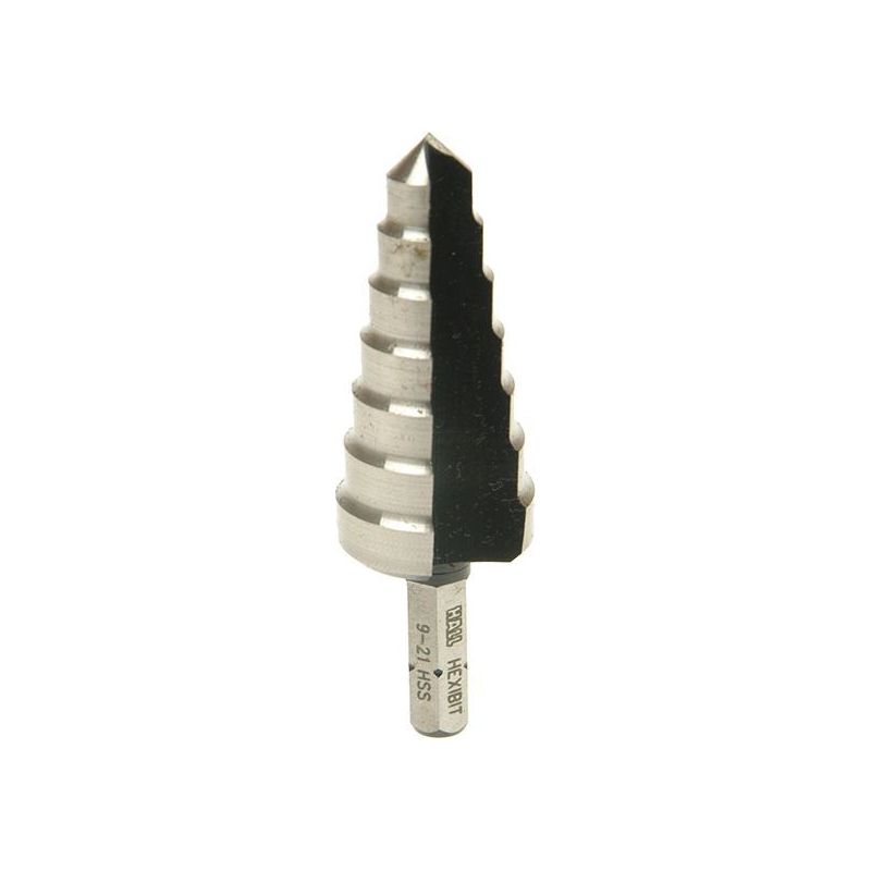 Halls XS921 High-Speed Steel Step Drill 9-21mm Halls - Dynamic Drive