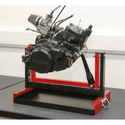 Sealey Motorcycle Engine Stand Single/Twin Cylinder MES01 Sealey - Dynamic Drive