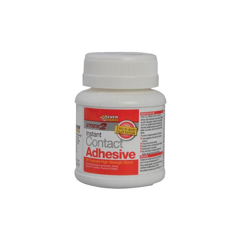 Everbuild Sika STICK2® All-Purpose Contact Adhesive 125ml Everbuild Sika - Dynamic Drive