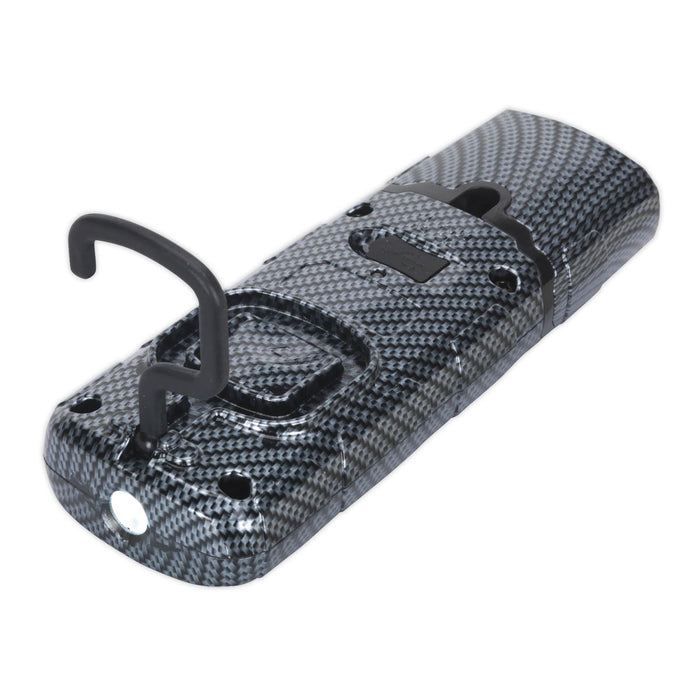 Sealey Rechargeable LED Inspection Lamp 360 COB Work Light Super Bright Carbon Sealey  - Dynamic Drive