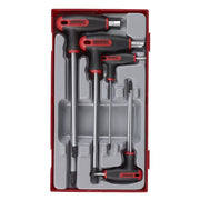 Teng Tools T-Handle Ball Point Hex Key Set TT1 7 Pieces Teng Tools - Dynamic Drive