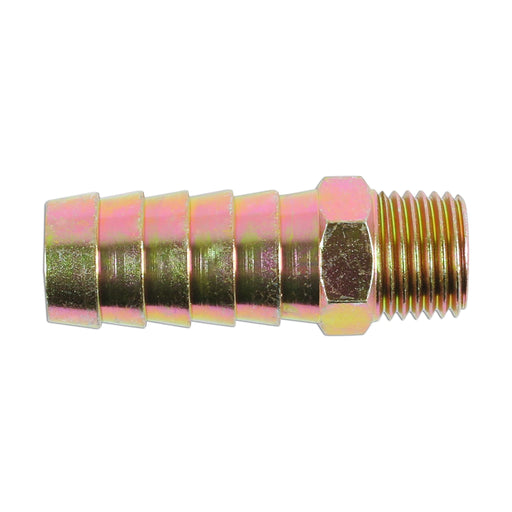 Connect Air Line Screwed Tailpiece 1/4" BSP x 1/2" Hose Tail 5pc 30997 Tool Connection - Dynamic Drive
