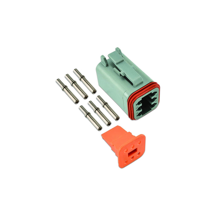Connect Deutsch 6 Pin Plug Connector Kit 8pc 37501 Tool Connection - Dynamic Drive
