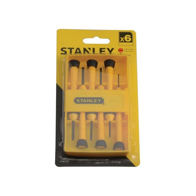 Stanley® Hand Tools Instrument Screwdriver Set, 6 Piece STANLEY® Hand Tools - Dynamic Drive
