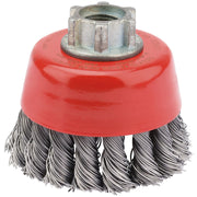 Draper Expert Twist Knot Wire Cup Brush, 60mm, M14 52631 Draper - Dynamic Drive