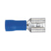 Sealey Push-On Terminal 6.3mm Female Blue Pack of 100 BT20 Sealey - Dynamic Drive