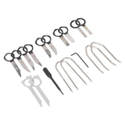 Sealey Radio Release Tool Set 18pc VS8041 Sealey - Dynamic Drive