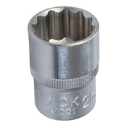 King Dick Socket SD 1/2" Metric 12pt 21mm King Dick - Dynamic Drive