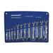 Silverline Fixed Head Ratchet Spanner Set 12pce 8 - 19mm 868746 Silverline  - Dynamic Drive