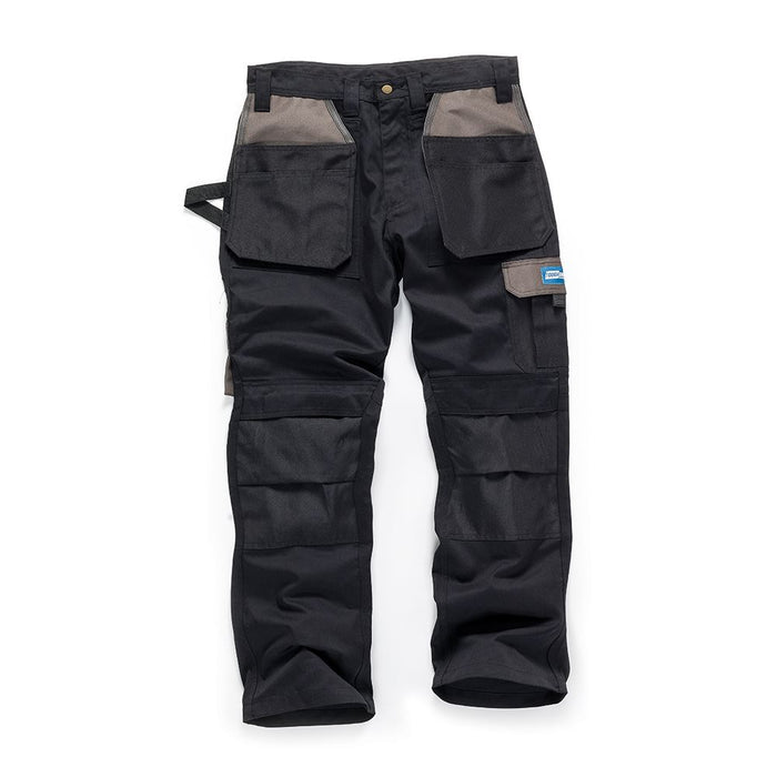 Tough Grit Holster Work Trouser Black 30L 269996 Tough Grit  - Dynamic Drive