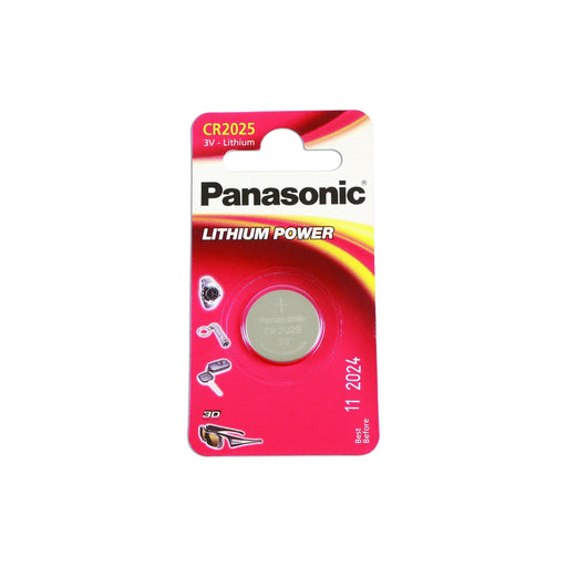 Connect Panasonic Coin Cell Battery CR2025 1pc 36908 Tool Connection - Dynamic Drive