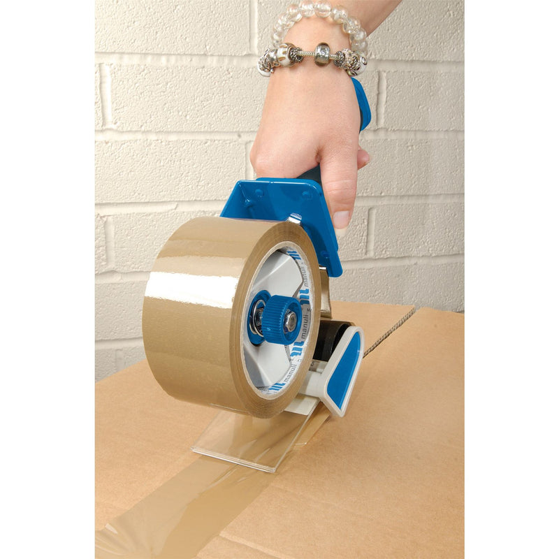 Draper Soft Grip Hand-Held Security Packing Tape Dispenser, 50mm 19237 Draper - Dynamic Drive