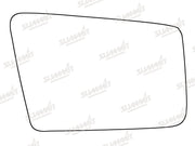 Summit Stick-On Standard Mirror Glass fits Volvo 340 360 RHS Summit - Dynamic Drive