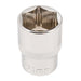 Silverline Socket 1/2" Drive 6pt Metric 21mm Silverline - Dynamic Drive