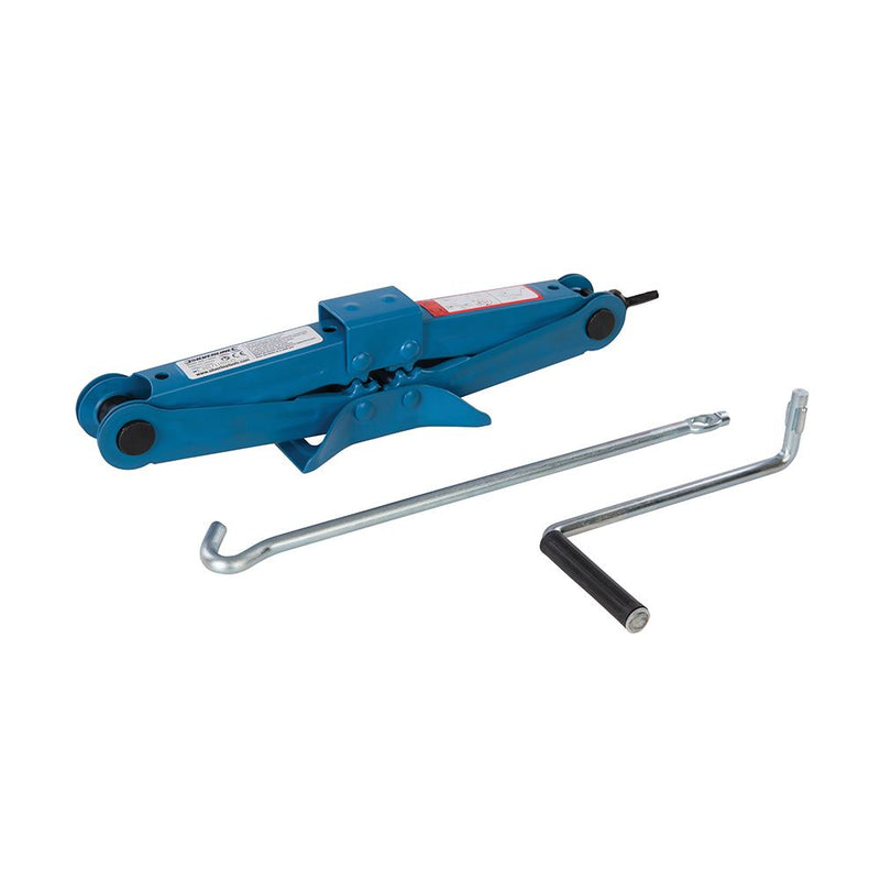 Silverline Scissor Jack 1 Tonne 1000kg Silverline - Dynamic Drive