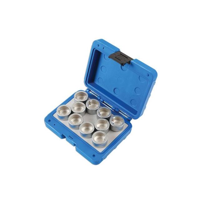 Laser Locking Wheel Nut Key Set 10pc - for Land Rover 6859 Laser - Dynamic Drive
