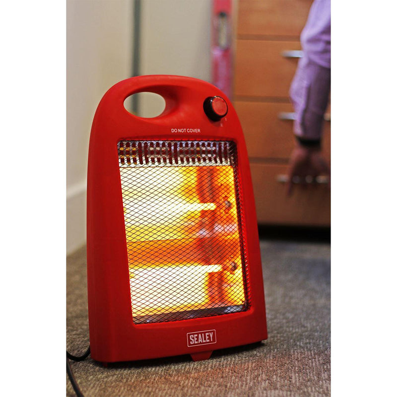Sealey Quartz Heater 800W 230V IRH800W Sealey - Dynamic Drive