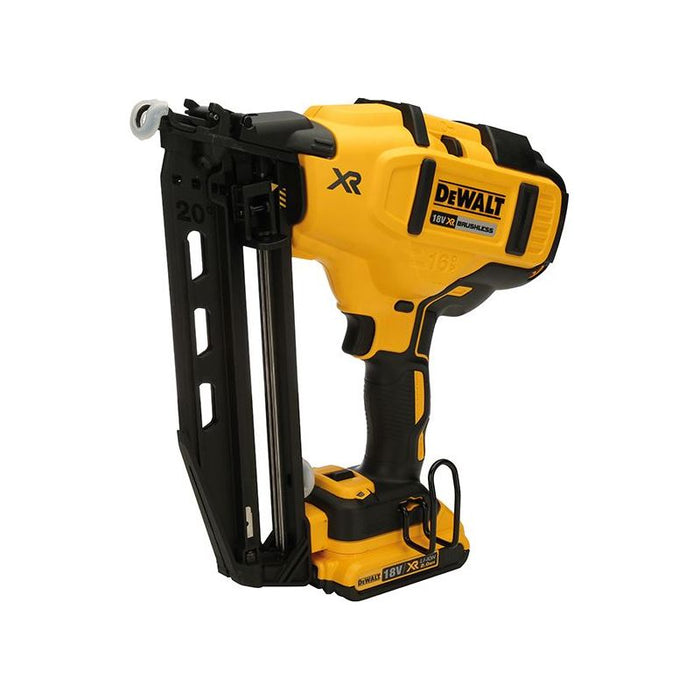 Dewalt Power Tools DCN660D2 Cordless XR Brushless Second Fix Nailer 18V 2 x 2.0Ah Li-ion DeWALT Power Tools - Dynamic Drive