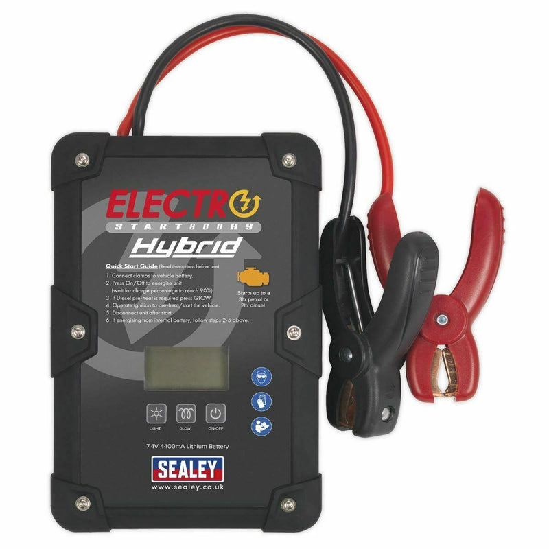 Sealey ElectroStart® Hybrid Power Start 800A 12V Sealey - Dynamic Drive
