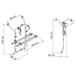 Fiamma Carry Bike for VW T6 Aluminium (02096 20 ) Bike Carrier for VW T6 Fiamma  - Dynamic Drive