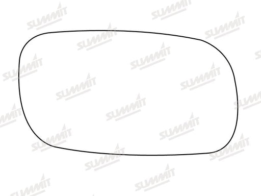 Summit Stick-On Standard Mirror Glass fits Vauxhall Astra RHS Summit - Dynamic Drive