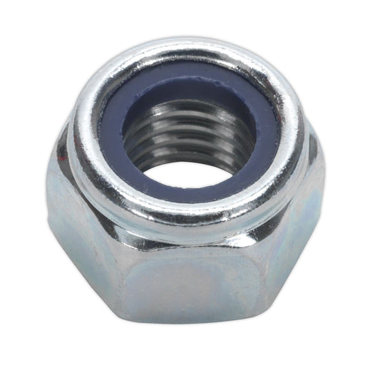 Sealey Nylon Lock Nut M12 Zinc DIN 982 Pack of 25 NLN12 Sealey  - Dynamic Drive