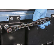 Sealey Ratchet Wrench 1/2"Sq Drive Offset Pear-Head with Flip Reverse AK8975 Sealey - Dynamic Drive