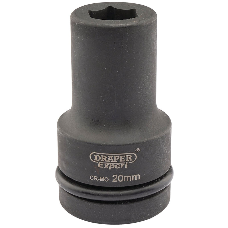 Draper Expert HI-TORQ 6 Point Deep Impact Socket, 1" Sq. Dr., 20mm Draper - Dynamic Drive