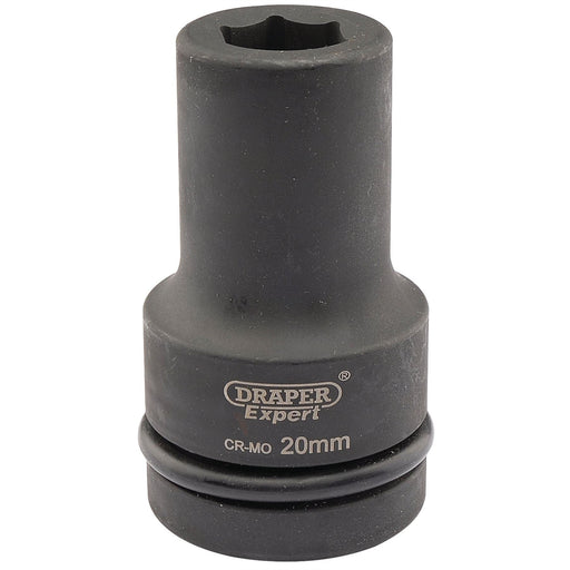 Draper Expert HI-TORQ 6 Point Deep Impact Socket, 1" Sq. Dr., 20mm Draper - Dynamic Drive