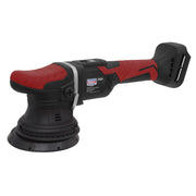Sealey Cordless Orbital Polisher125mm 20V SV20 Series Lithium-ion Body Only Sealey - Dynamic Drive