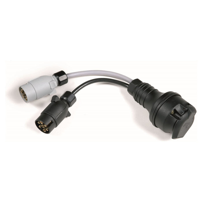 Ring Automotive A0039 12N & 12S Sockets To 13 Pin Plug Adaptor Ring Automotive - Dynamic Drive
