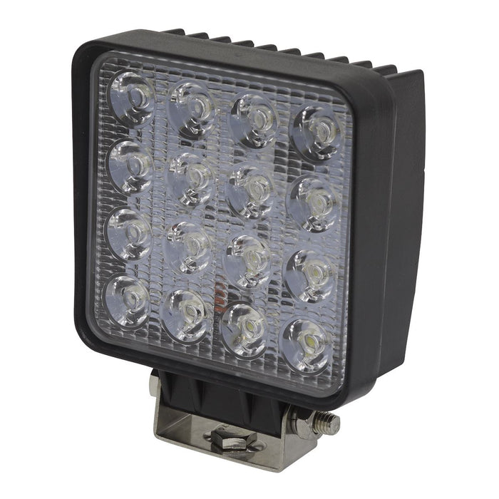 Sealey Square Worklight with Mounting Bracket 48W LED LED5S Sealey  - Dynamic Drive