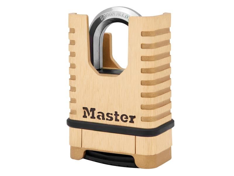 Master Lock Excell™ Closed Shackle Brass Combination 58mm Padlock Master Lock - Dynamic Drive