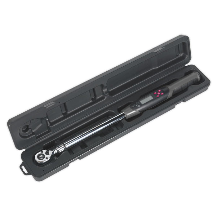 Sealey Angle Torque Wrench Digital 1/2"Sq Drive 20-200Nm STW306 Sealey  - Dynamic Drive