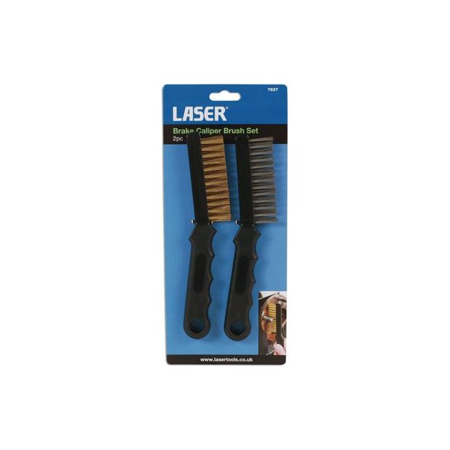 Laser Brake Caliper Brush Set 2pc 7637 Laser - Dynamic Drive