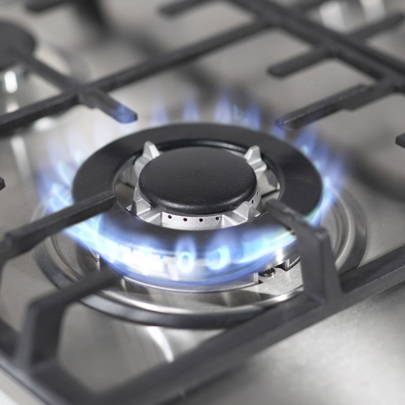 Baridi Gas Hob with 4 Cooking Zones 60cm - Stainless Steel DH225 Baridi - Dynamic Drive