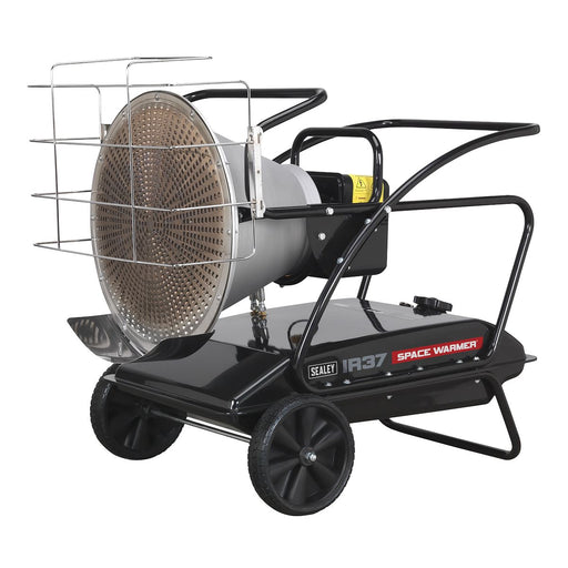 Sealey Space Warmer® Paraffin/Kerosene/Diesel Heater with Wheels 125,000Btu/hr Sealey  - Dynamic Drive