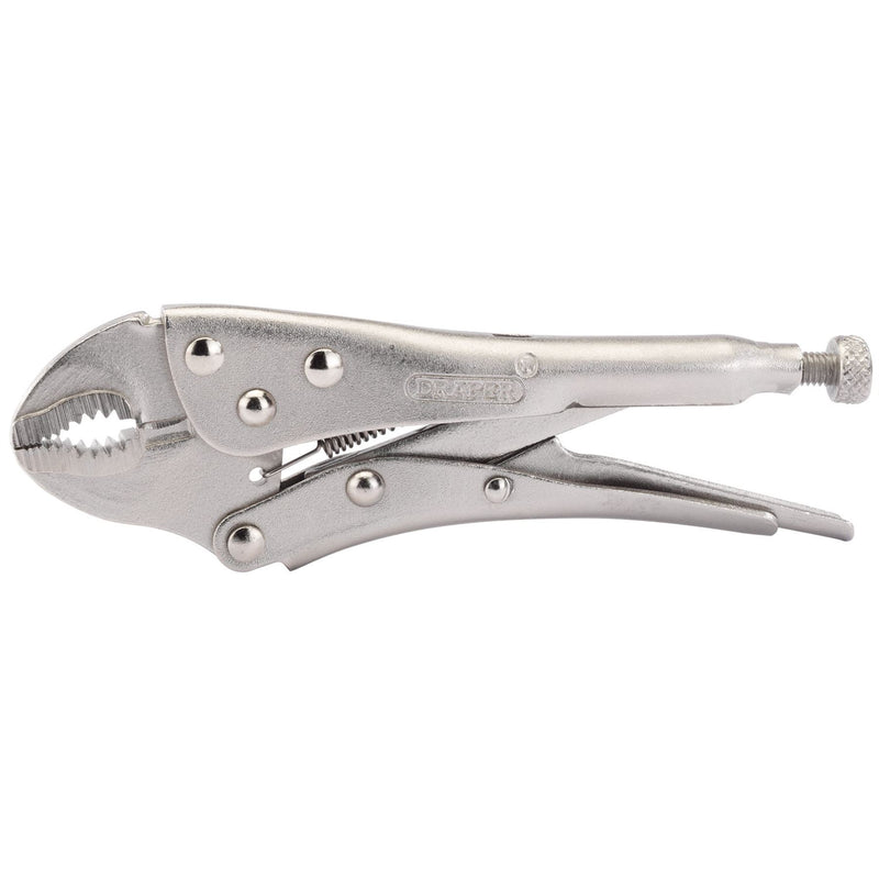 Draper Curved Jaw Self Grip Pliers, 140mm 35367 Draper - Dynamic Drive