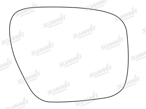 Summit Stick-On Standard Mirror Glass fits Mazda 5 05 on RHS Summit - Dynamic Drive