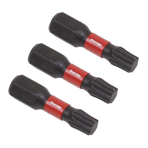 Sealey TRX-Star* T27 Impact Power Tool Bits 25mm 3pc AK8219 Sealey - Dynamic Drive