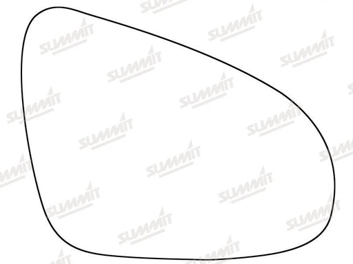 Summit Heated Base Plate With Standard Mirror Glass fits Toyota Yaris 11 on RHS Summit - Dynamic Drive