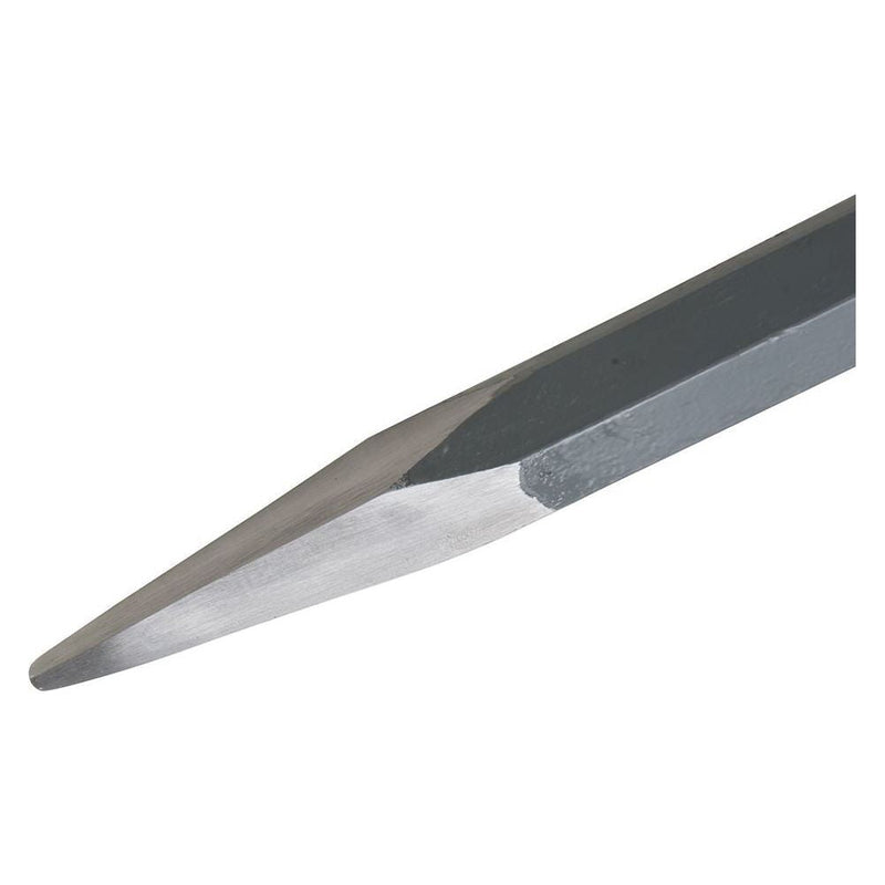 Silverline Bent Chisel Digging Bar 1500 x 27mm Silverline - Dynamic Drive