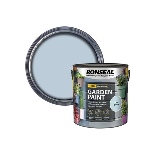 Ronseal Garden Paint Cool Breeze 2.5 litre Ronseal - Dynamic Drive