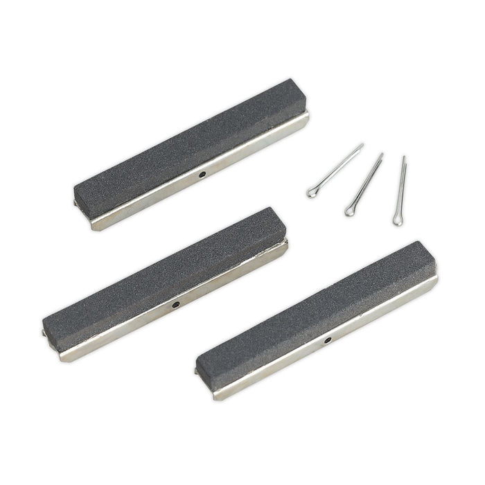 Sealey Stone 75mm Fine for VS162 Pack of 3 VS1623 Sealey - Dynamic Drive