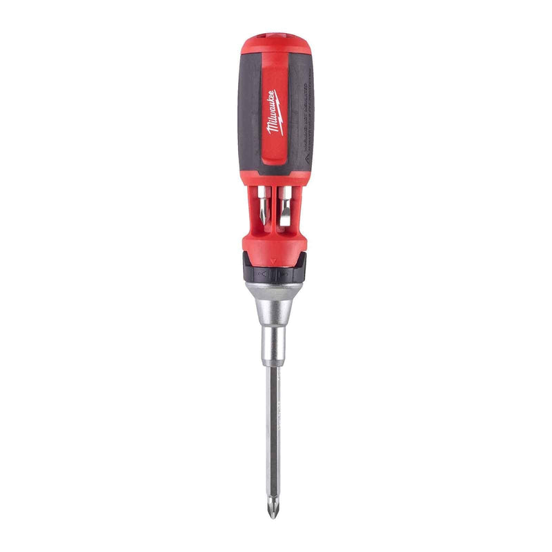 Milwaukee 9 In 1 Ratcheting Multibit Screwdriver 4932471598 Milwaukee - Dynamic Drive