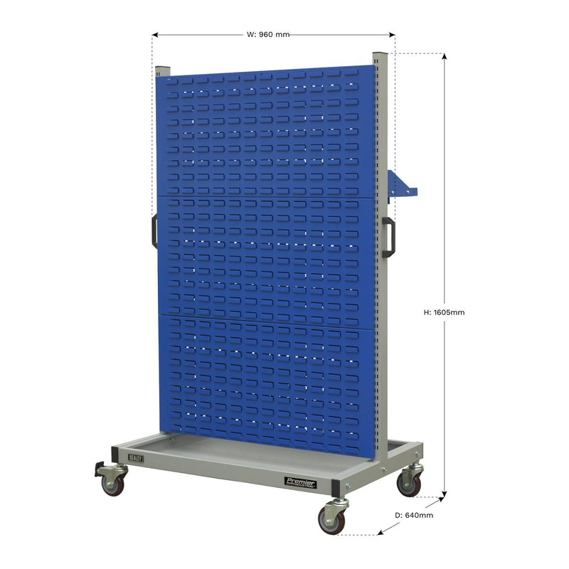 Sealey Industrial Mobile Storage System with Shelf APICCOMBO1 Sealey - Dynamic Drive